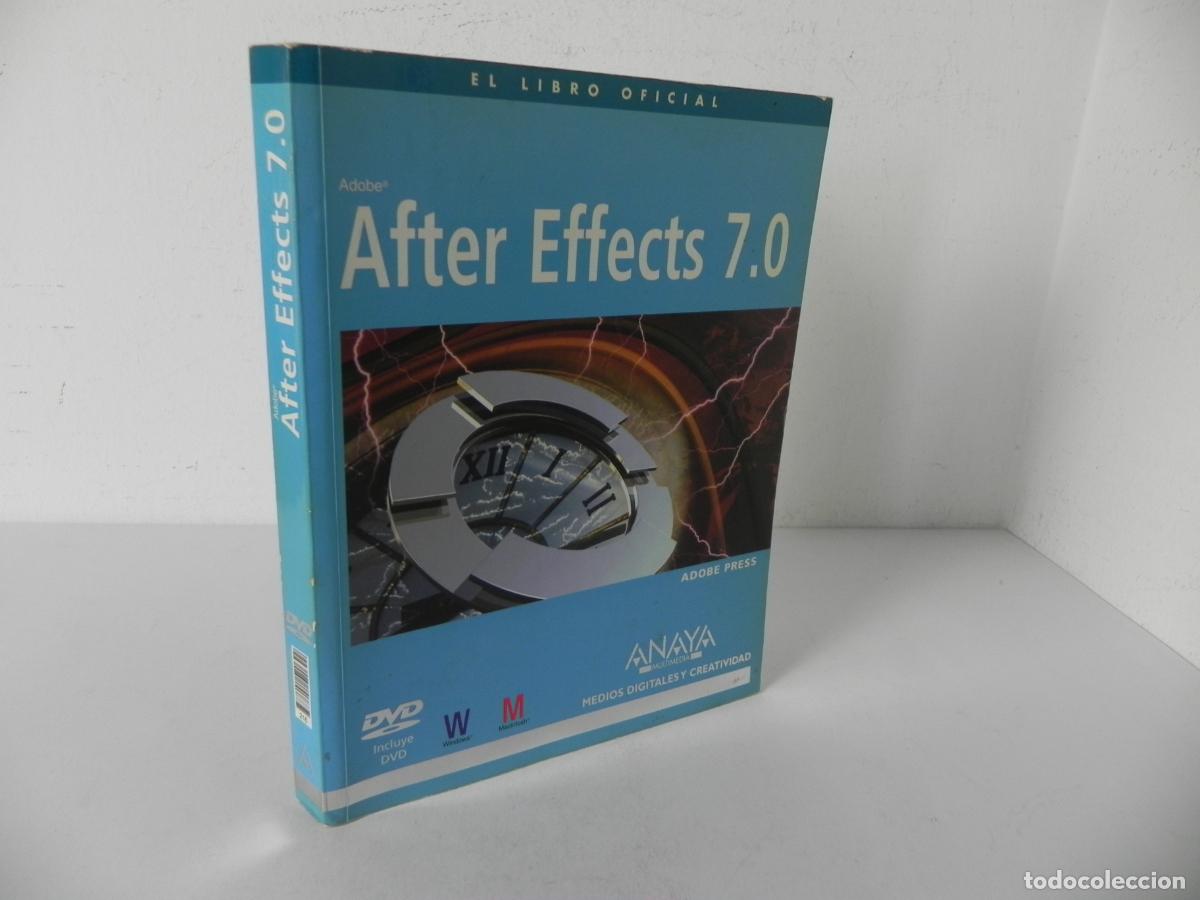 Libros de segunda mano: AFTER EFFECTS 7.0 (ADOBE PRESS) ANAYA MULTIMEDIA-2006 - NO INCLUYE EL DVD