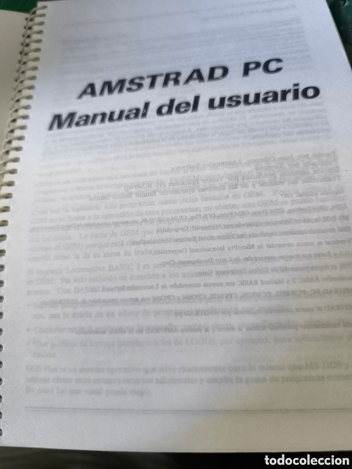 Libros de segunda mano: Manual amstrad pc 1512 volumen 1 - Foto 3
