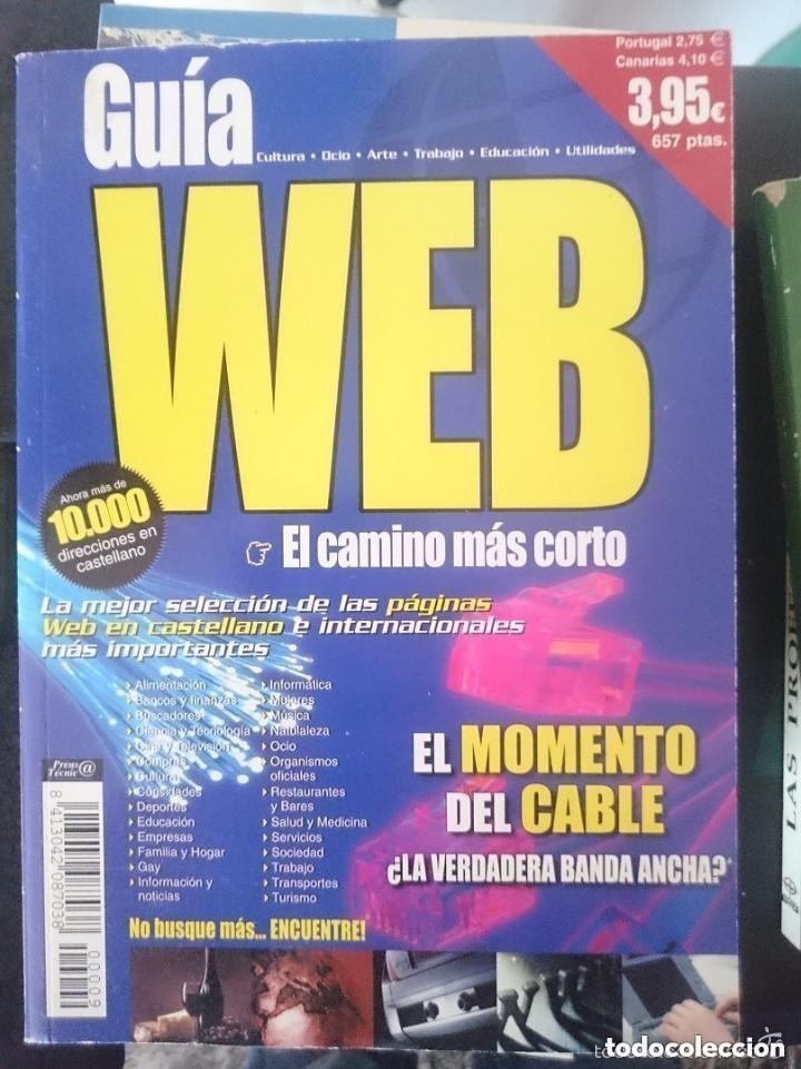 Libros de segunda mano: GUIA WEB - EL CAMINO MAS CORTO - CON MAS DE 10.000 DIRECCIONES EN CASTELLANO