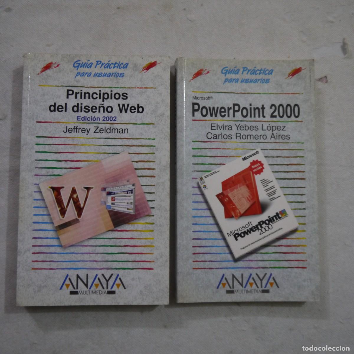 Libros de segunda mano: PRINCIPIOS DEL DISE&Ntilde;O WEB Y POWERPOINT 2000 - ANAYA MULTIMEDIA - Foto 1