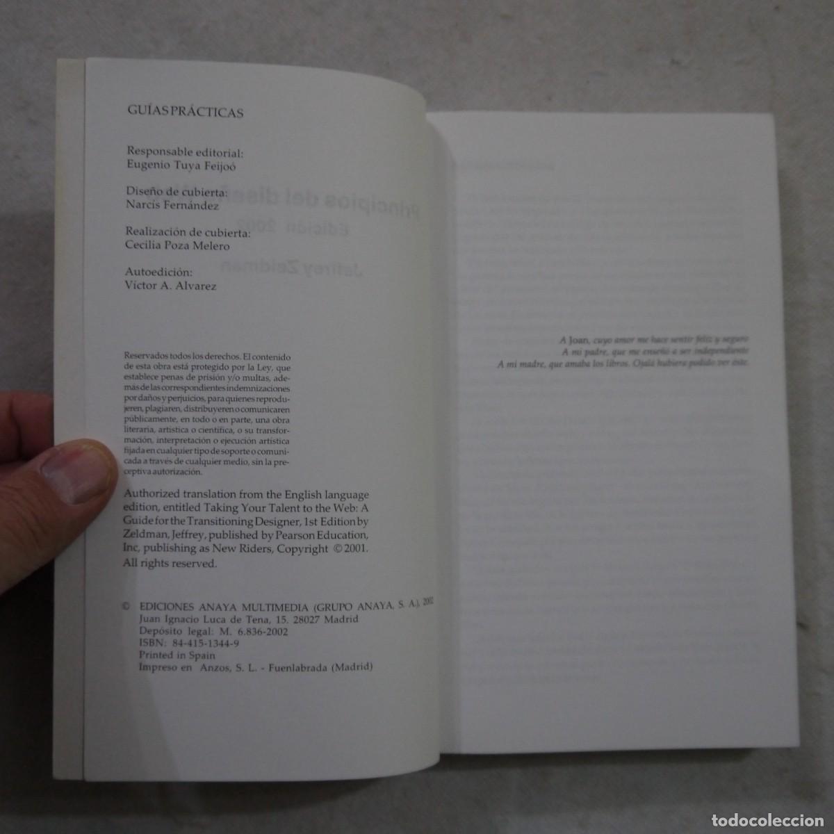 Libros de segunda mano: PRINCIPIOS DEL DISE&Ntilde;O WEB Y POWERPOINT 2000 - ANAYA MULTIMEDIA - Foto 4