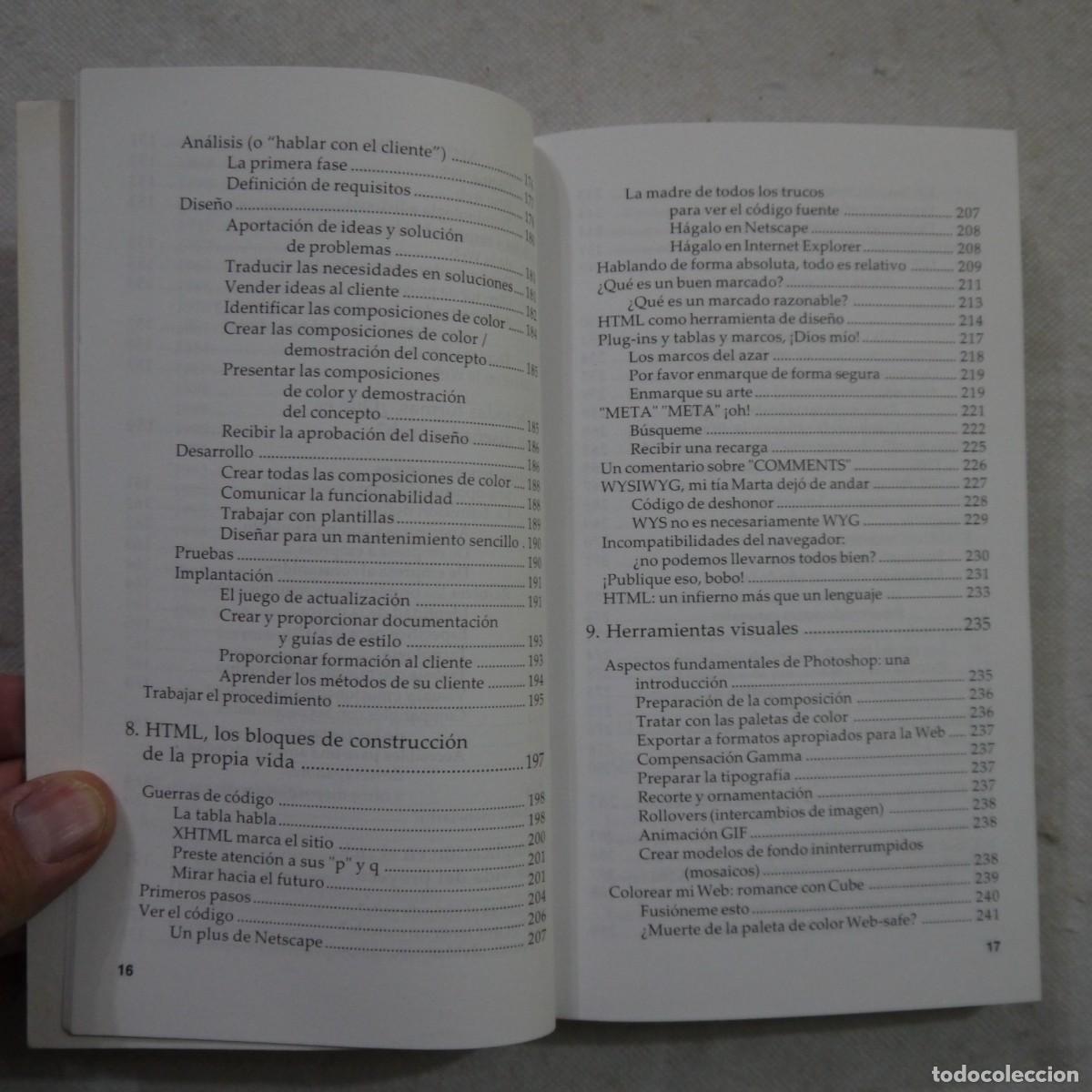 Libros de segunda mano: PRINCIPIOS DEL DISE&Ntilde;O WEB Y POWERPOINT 2000 - ANAYA MULTIMEDIA - Foto 8