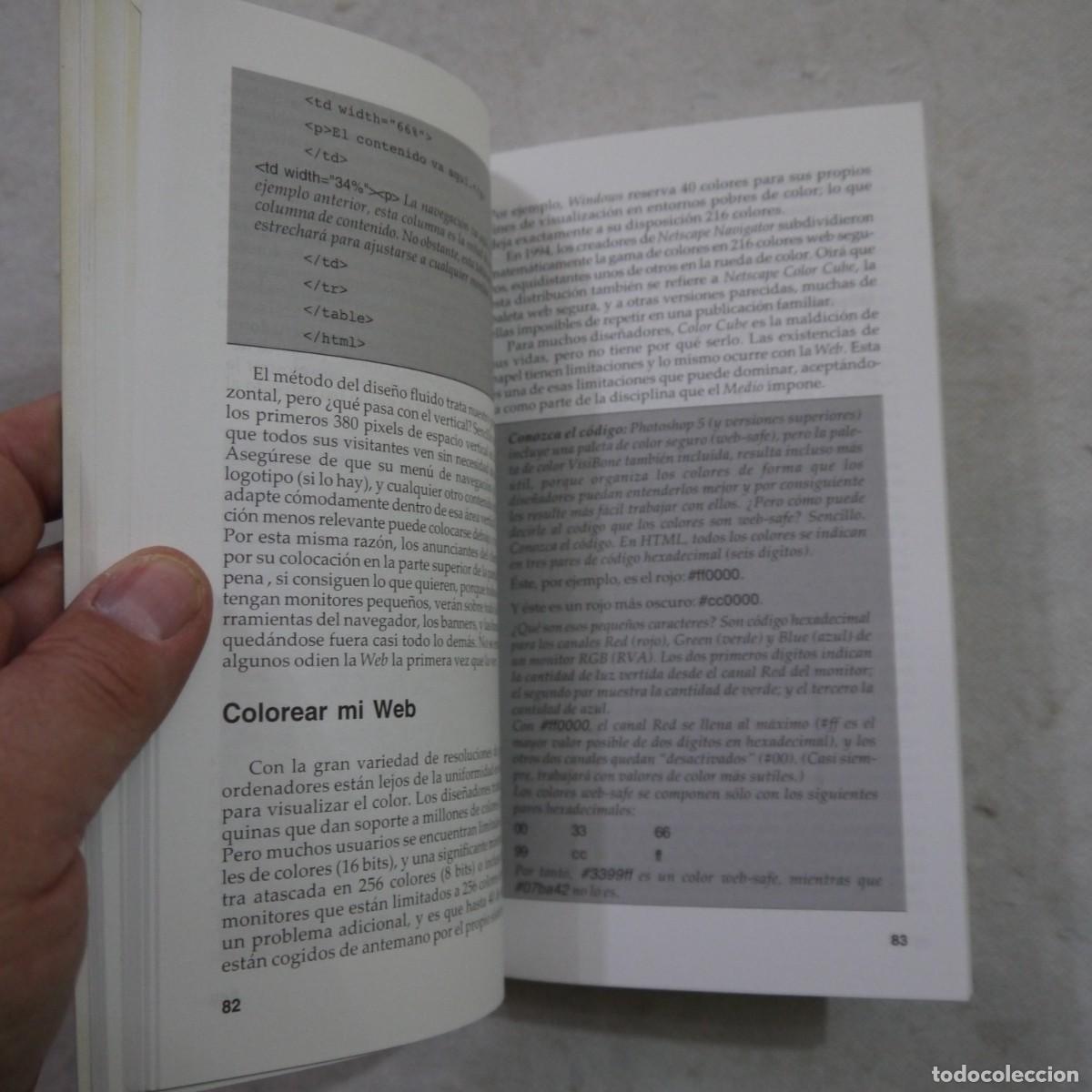 Libros de segunda mano: PRINCIPIOS DEL DISE&Ntilde;O WEB Y POWERPOINT 2000 - ANAYA MULTIMEDIA - Foto 12