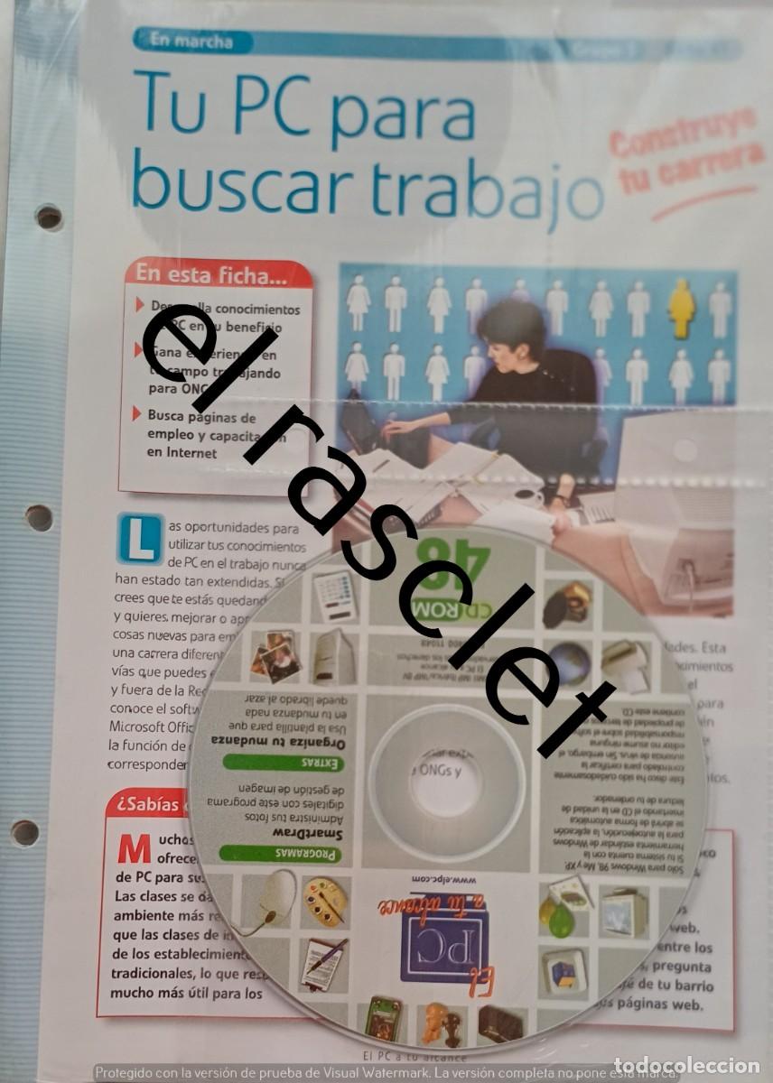 Libros de segunda mano: COLECIONABLE -EL PC A TU ALCANCE - CD ROM 48-GRUPO 1- FICHA 61 - PRECINTADO