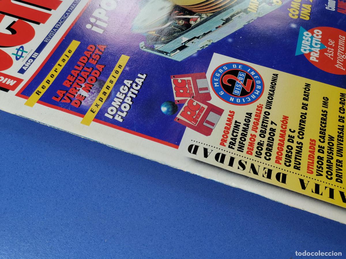 Libros de segunda mano: PCMAN&Iacute;A - n&ordm; 20 - revista PC con disco - Hobby Press - Foto 3