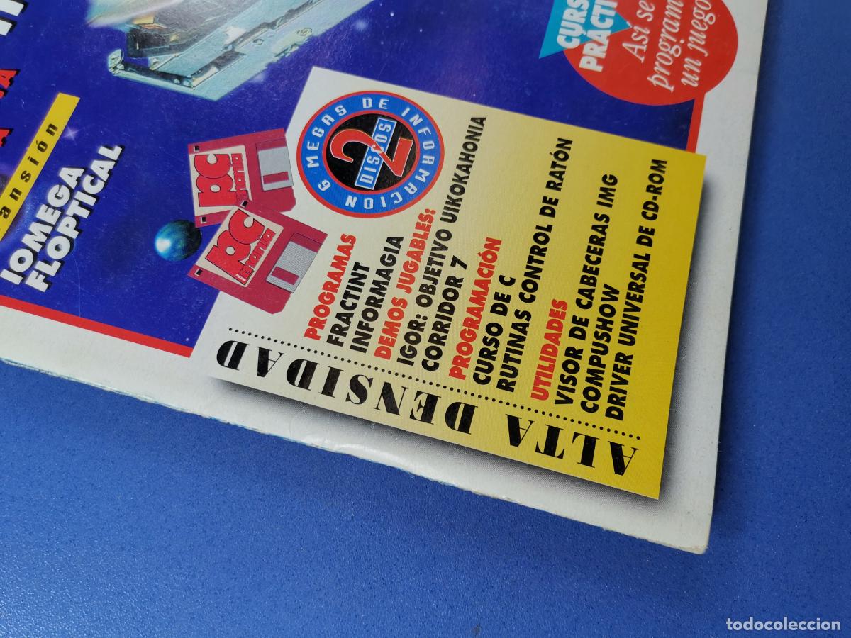 Libros de segunda mano: PCMAN&Iacute;A - n&ordm; 20 - revista PC con disco - Hobby Press - Foto 4