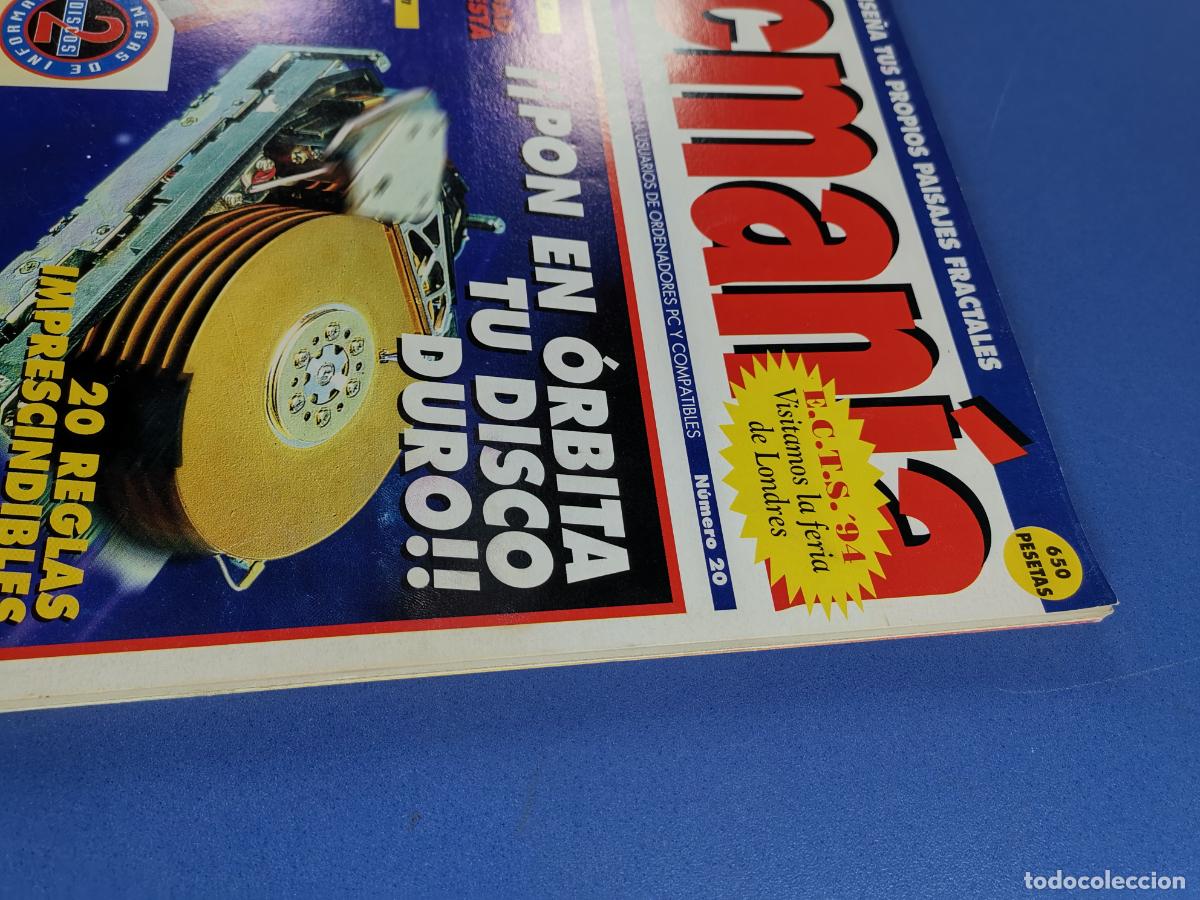 Libros de segunda mano: PCMAN&Iacute;A - n&ordm; 20 - revista PC con disco - Hobby Press - Foto 6