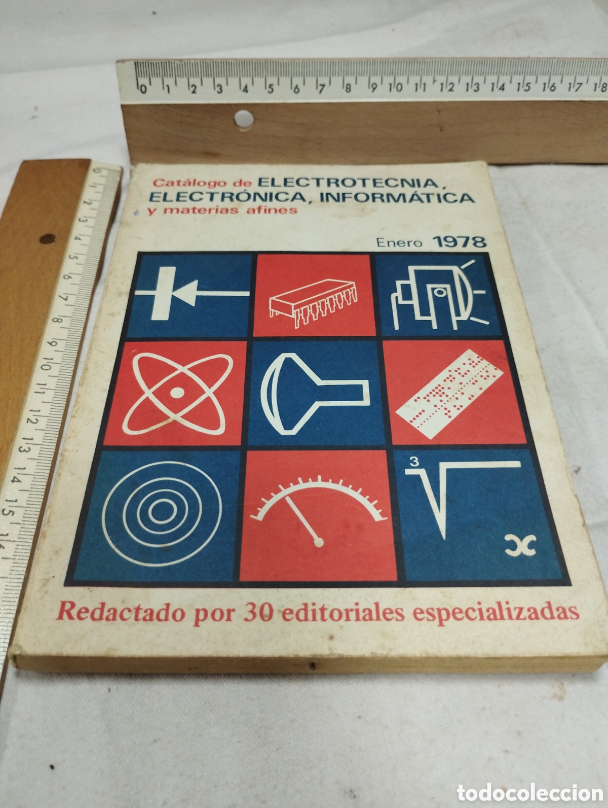 Libros de segunda mano: Catalogo de electrotecnia, inform&aacute;tica y materias afines. Enero 1978