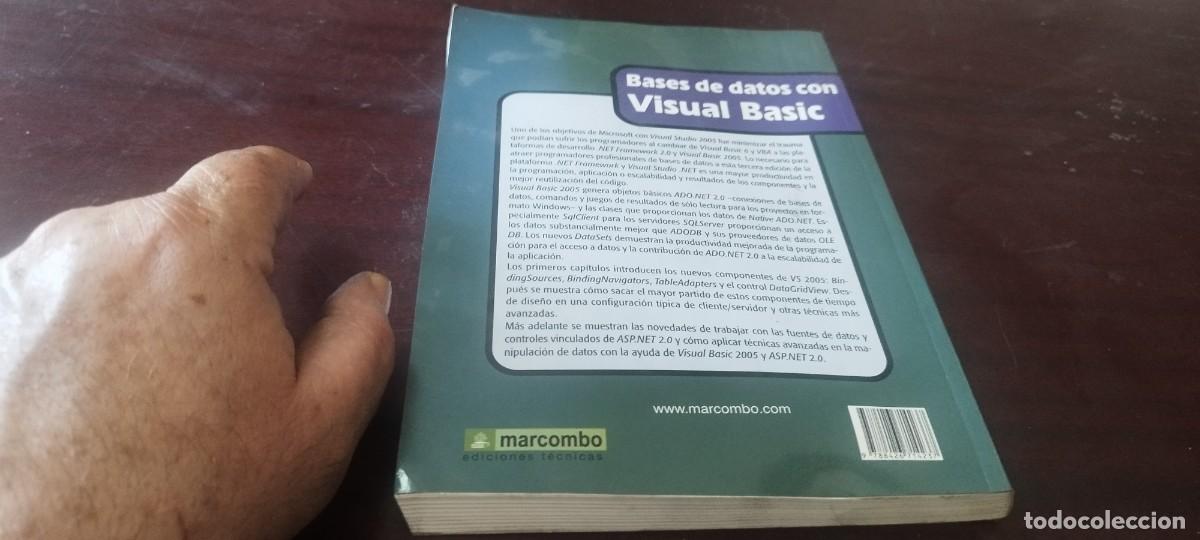 Libros de segunda mano: BASES DE DATOS CON VISUAL BASIC / MARCOMBO / KARA40 / LUIS DURAN - Foto 3