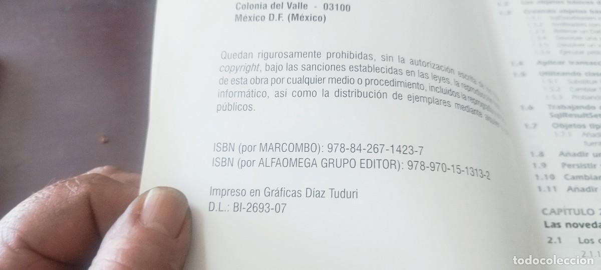 Libros de segunda mano: BASES DE DATOS CON VISUAL BASIC / MARCOMBO / KARA40 / LUIS DURAN - Foto 10