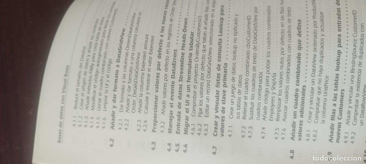 Libros de segunda mano: BASES DE DATOS CON VISUAL BASIC / MARCOMBO / KARA40 / LUIS DURAN - Foto 14