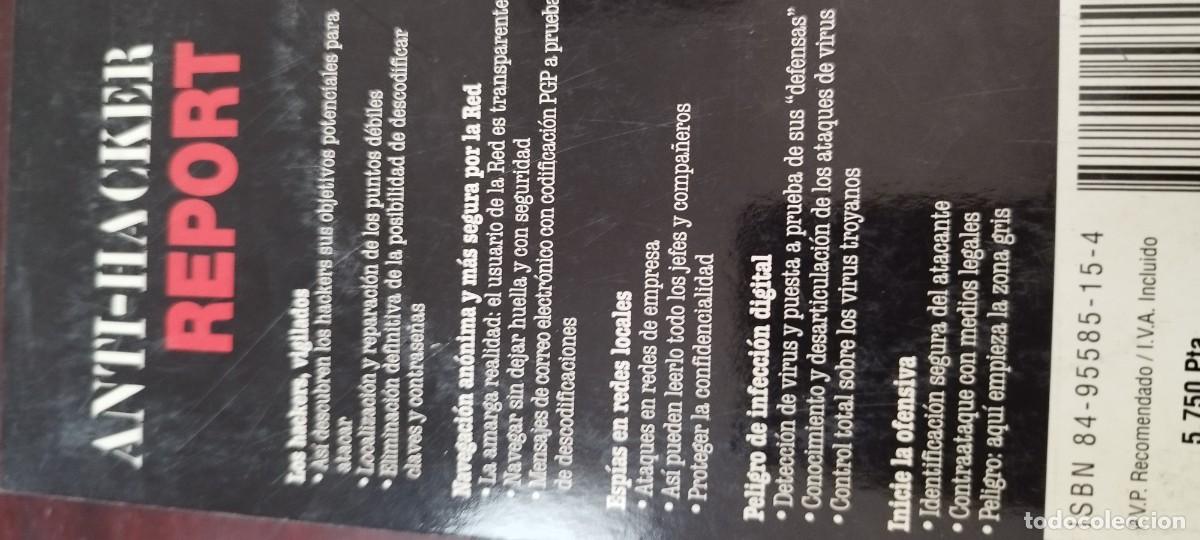 Libros de segunda mano: ANTI-HACKER REPORT / WOLFRAM GIESEKE / KARA41 / DATA BECKER EN INGLES Informe antihacker - Foto 5