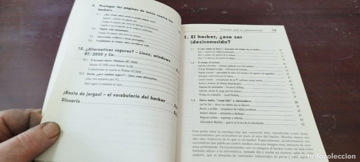 Libros de segunda mano: ANTI-HACKER REPORT / WOLFRAM GIESEKE / KARA41 / DATA BECKER EN INGLES Informe antihacker - Foto 15