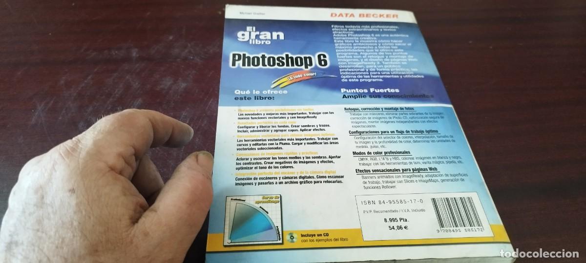 Libros de segunda mano: PHOTOSHOP 6 EL GRAN LIBRO / KARA42 / DATA BECKER - Foto 4