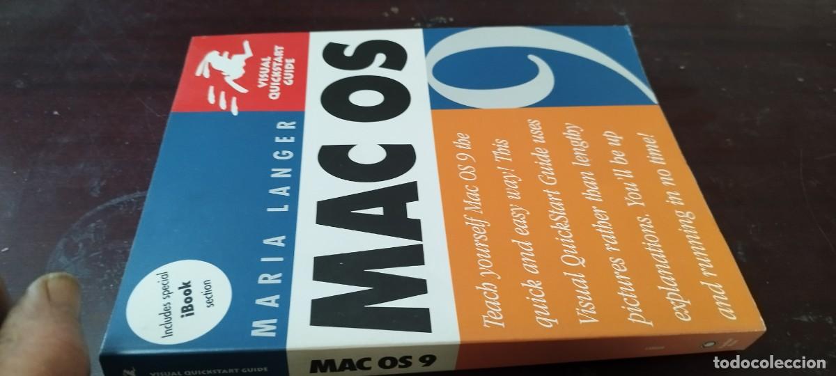 Libros de segunda mano: MAC OS 9 / MARIA LANGER / PU-GUI-10 EN INGLES Guia de inicio rapido visual