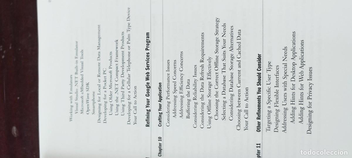 Libros de segunda mano: GOOGLE WEB SERVICES BUILDING APPLICATIONS WITH THE GOOGLE API/INGLES creacion aplicaciones API - Foto 18