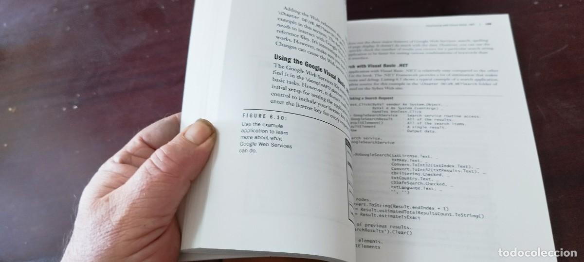 Libros de segunda mano: GOOGLE WEB SERVICES BUILDING APPLICATIONS WITH THE GOOGLE API/INGLES creacion aplicaciones API - Foto 22
