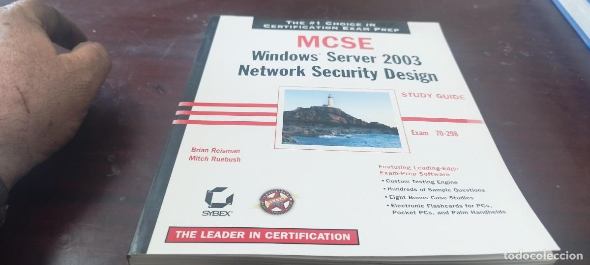 Libros de segunda mano: MCSA WINDOWS SERVER 2003 NETWORK SECURITY DESIGN/EN INGLES dise&ntilde;o de seguridad de redes - Foto 2