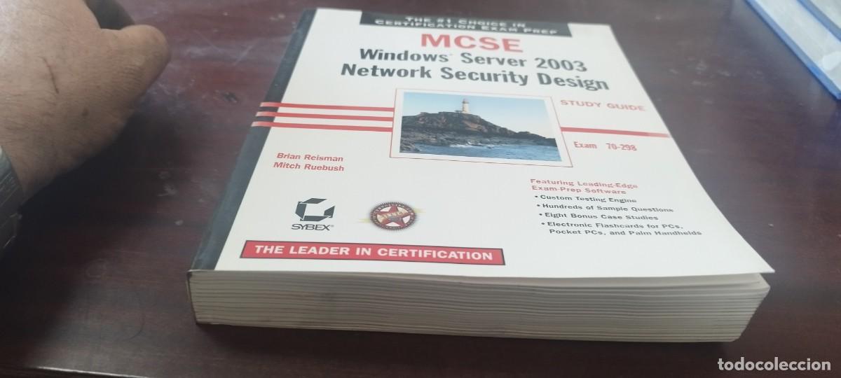 Libros de segunda mano: MCSA WINDOWS SERVER 2003 NETWORK SECURITY DESIGN/EN INGLES dise&ntilde;o de seguridad de redes - Foto 3