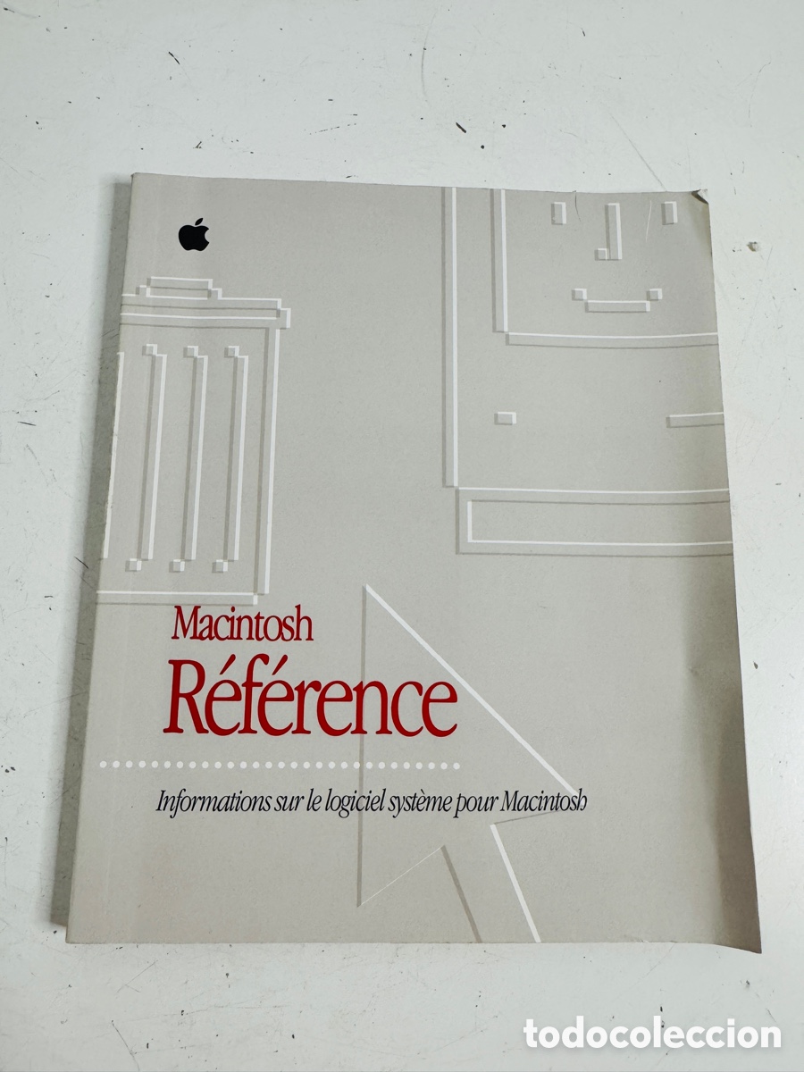 Libros de segunda mano: Apple Macintosh R&eacute;f&eacute;rence - Informations sur le logiciel syst&egrave;me pour Macintosh - Foto 2