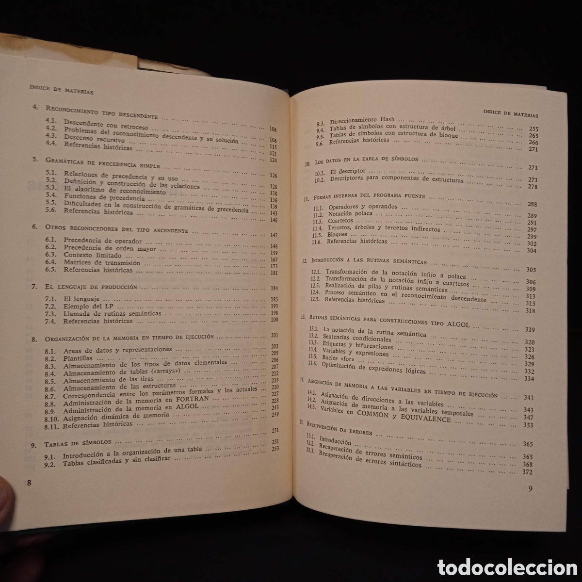 Libros de segunda mano: CONSTRUCCI&Oacute;N DE COMPILADORES (COMPUTADORAS) - DAVID GRIES - PARANINFO 1974#9721 - Foto 6
