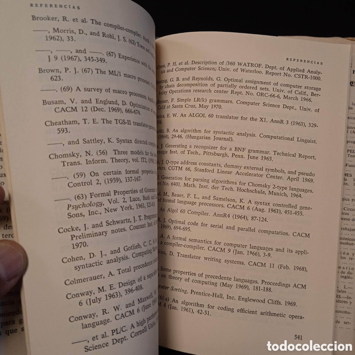 Libros de segunda mano: CONSTRUCCI&Oacute;N DE COMPILADORES (COMPUTADORAS) - DAVID GRIES - PARANINFO 1974#9721 - Foto 13