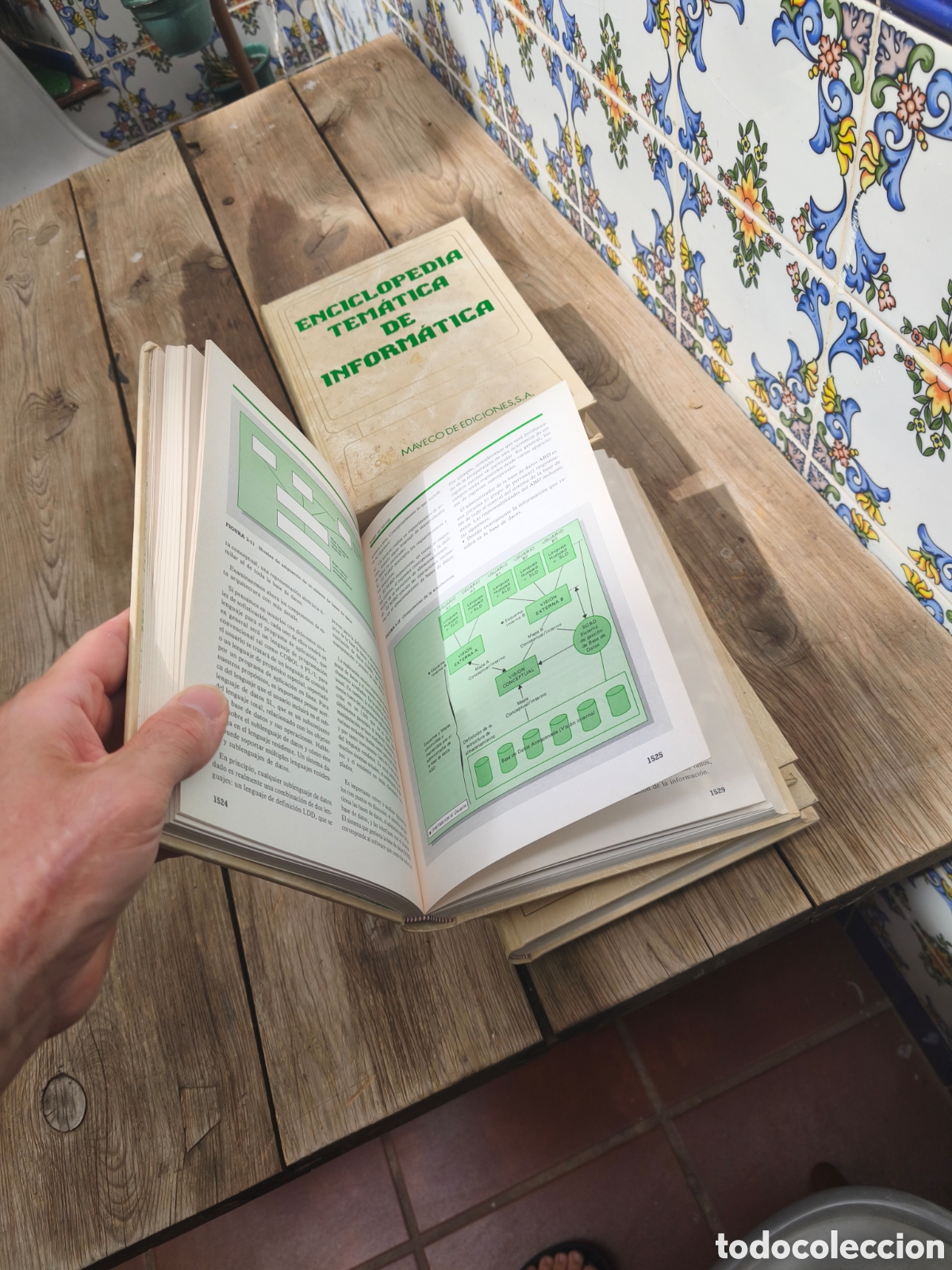 Libros de segunda mano: Enciclopedia tem&aacute;tica de inform&aacute;tica maveco - Foto 3