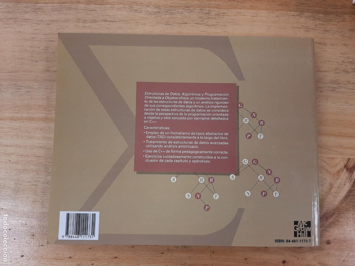 Libros de segunda mano: Estructuras de datos, algoritmos y programaci&oacute;n orientada a objetos - Gregory L. Heileman - Foto 3
