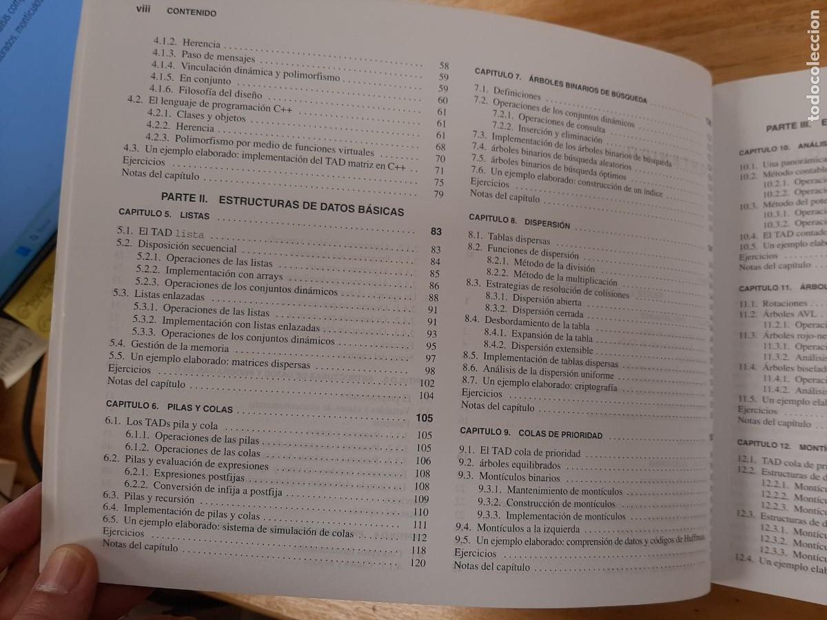 Libros de segunda mano: Estructuras de datos, algoritmos y programaci&oacute;n orientada a objetos - Gregory L. Heileman - Foto 6