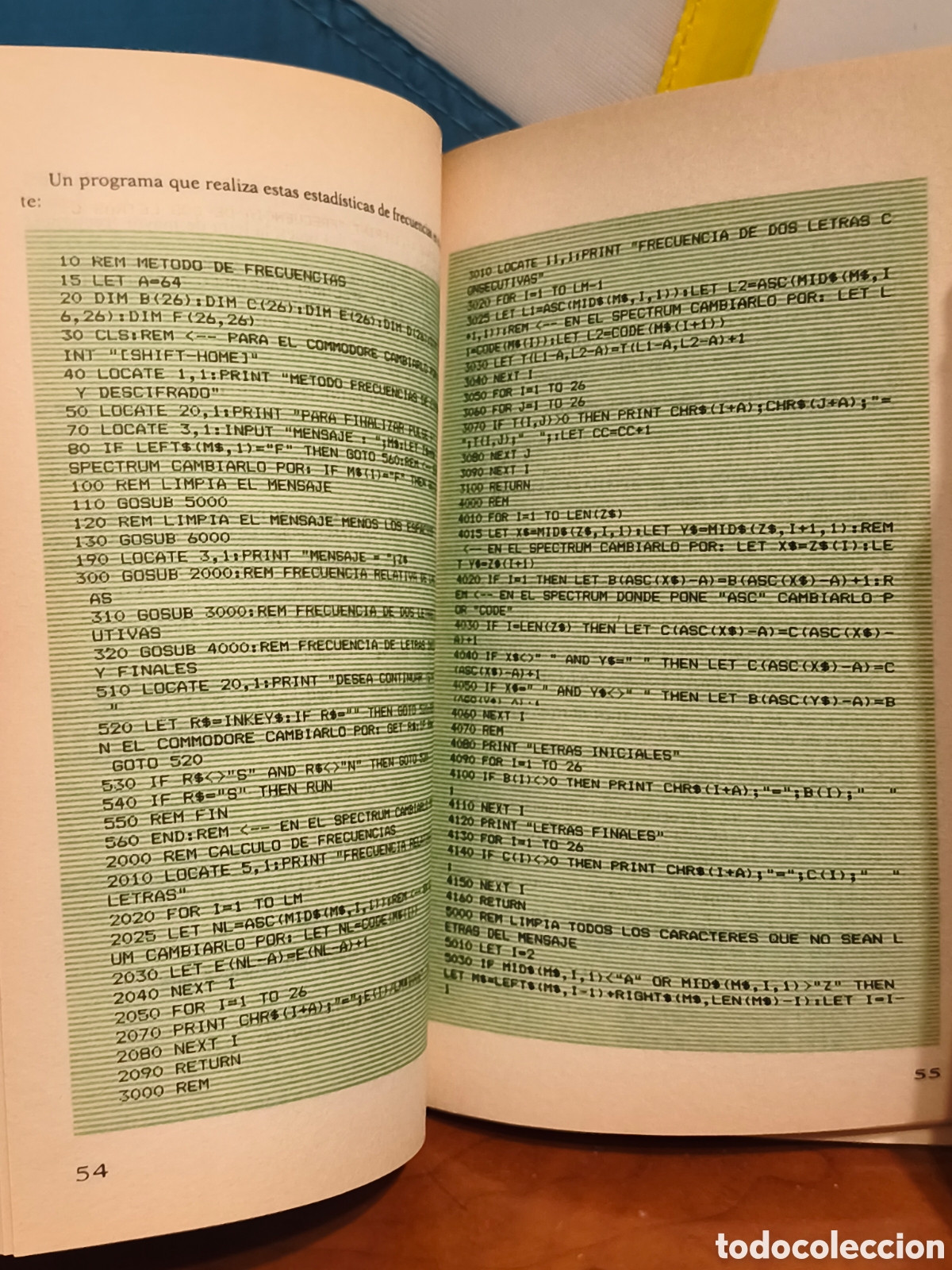 Libros de segunda mano: Libro Criptograf&iacute;a 1986 Inform&aacute;tica Retro MS-DOS BASIC - Foto 6