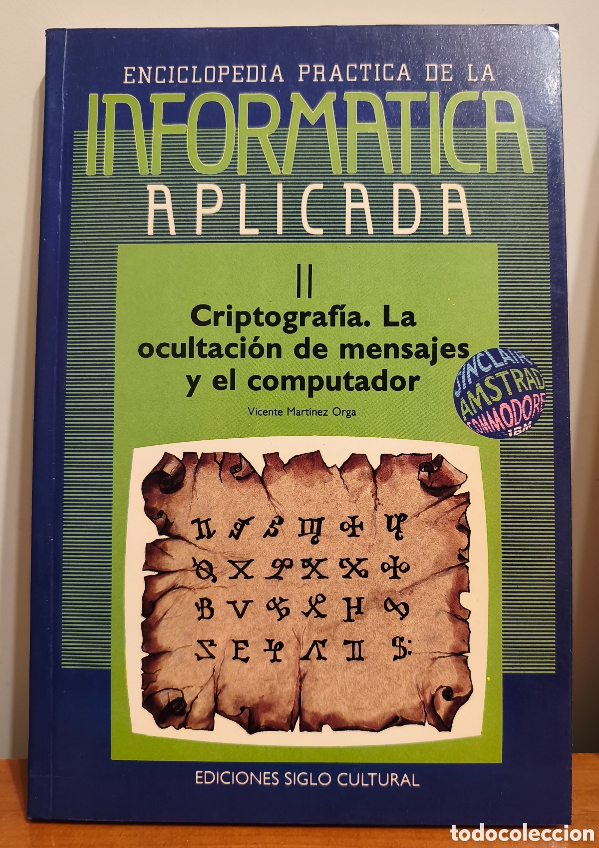 Libros de segunda mano: Libro Criptograf&iacute;a 1986 Inform&aacute;tica Retro MS-DOS BASIC - Foto 1