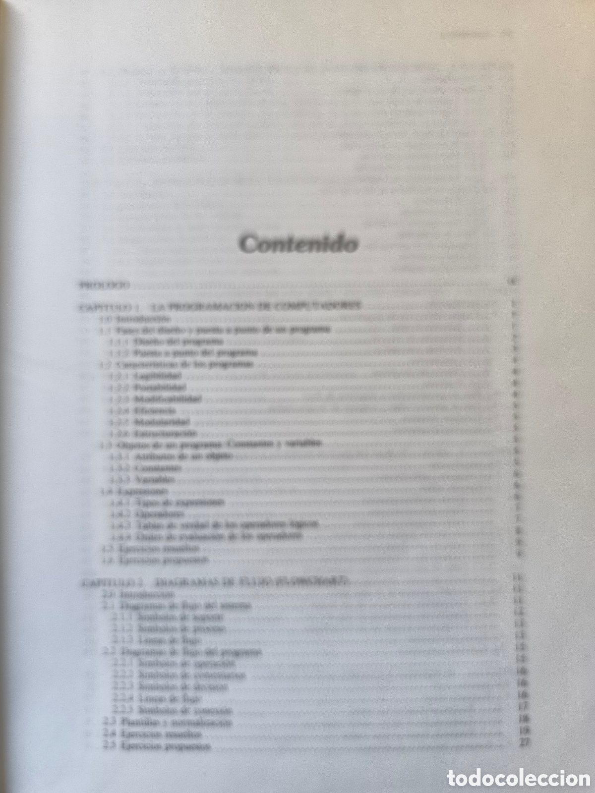 Libros de segunda mano: Metodolog&iacute;a de la programaci&oacute;n basic COBOL pascal Eduardo Alcalde - Foto 4