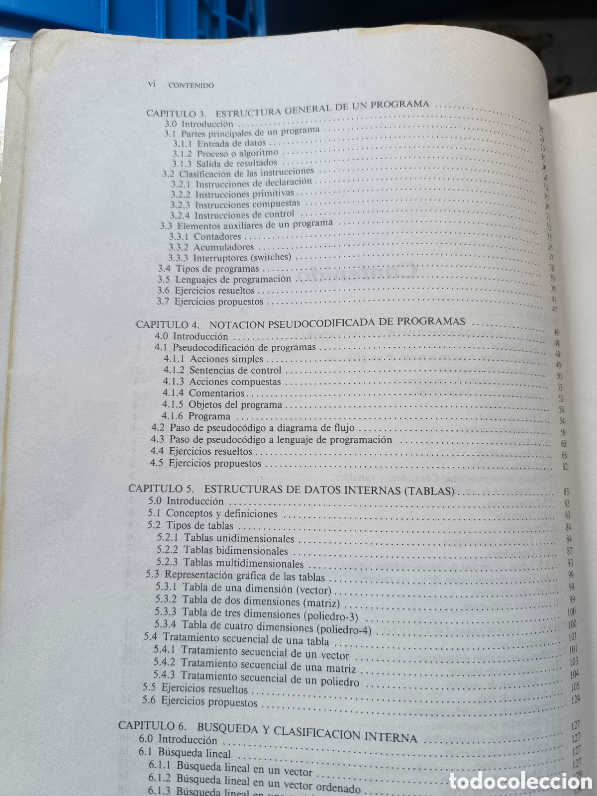Libros de segunda mano: Metodolog&iacute;a de la programaci&oacute;n basic COBOL pascal Eduardo Alcalde - Foto 5