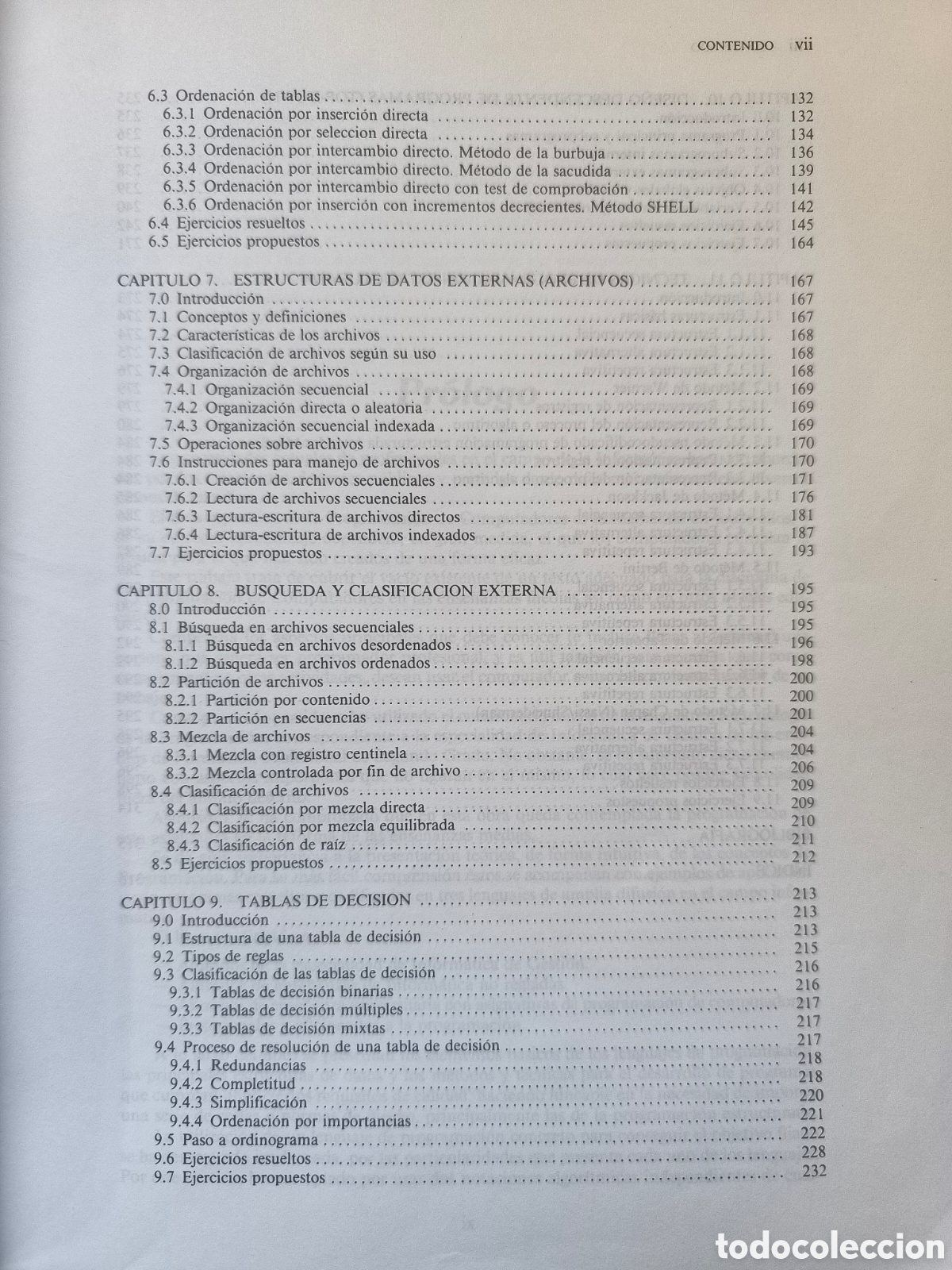 Libros de segunda mano: Metodolog&iacute;a de la programaci&oacute;n basic COBOL pascal Eduardo Alcalde - Foto 6