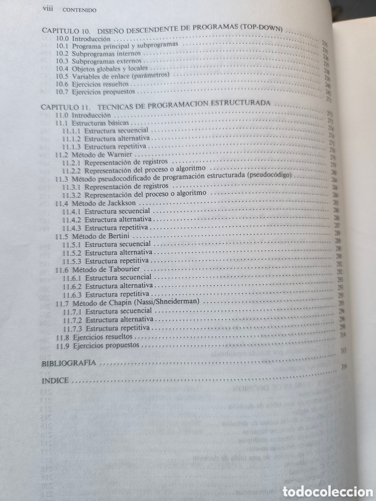 Libros de segunda mano: Metodolog&iacute;a de la programaci&oacute;n basic COBOL pascal Eduardo Alcalde - Foto 7