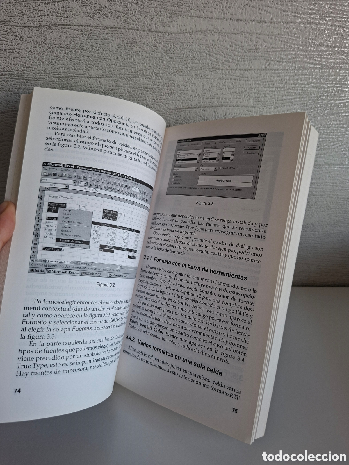 Libros de segunda mano: Excel para Windows 95 - Foto 3