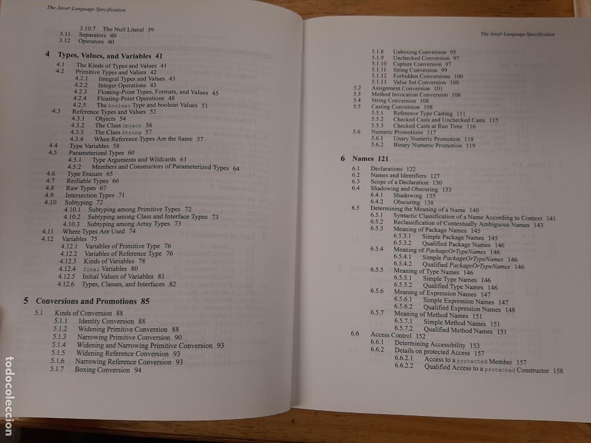 Libros de segunda mano: The Java Language Specification, Java SE 7 Edition - V.V.A.A. - Addison-Wesley, 2013 - Foto 7