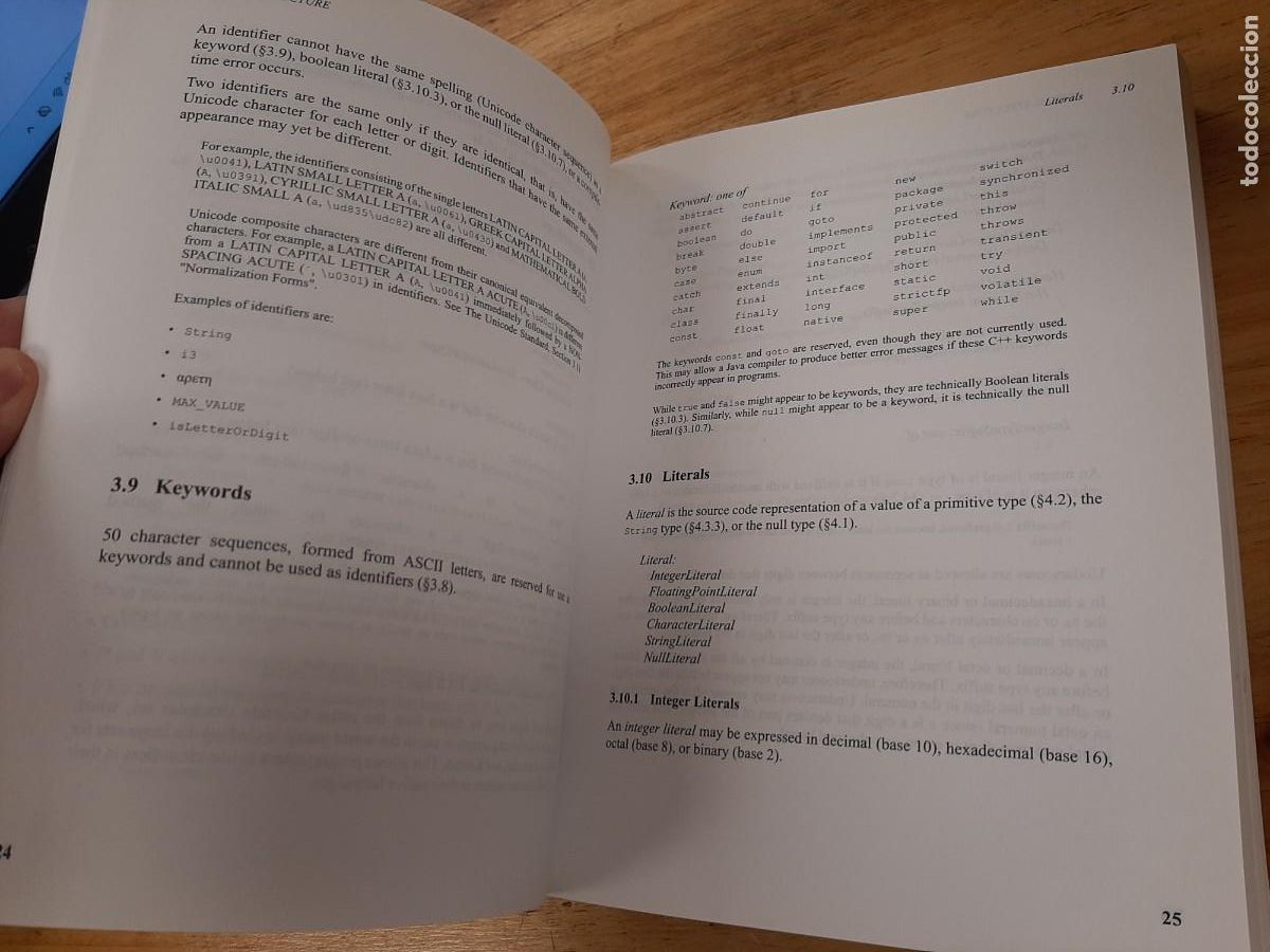 Libros de segunda mano: The Java Language Specification, Java SE 7 Edition - V.V.A.A. - Addison-Wesley, 2013 - Foto 19