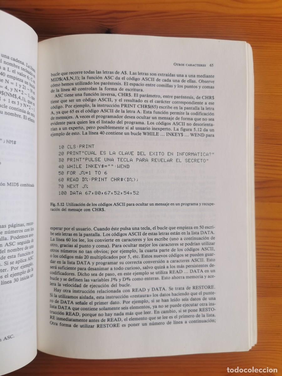 Libros de segunda mano: Programando con Amstrad - Ian Sinclair - Vector Ediciones, 1985 - Foto 15