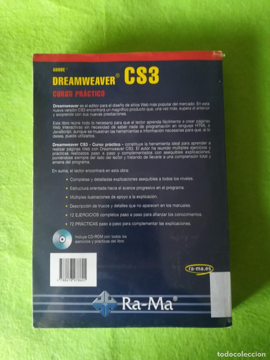 Libros de segunda mano: Adobe dreamweaver Cs3 curso practico Jose Luis Oros ra ma 2008 - Foto 2