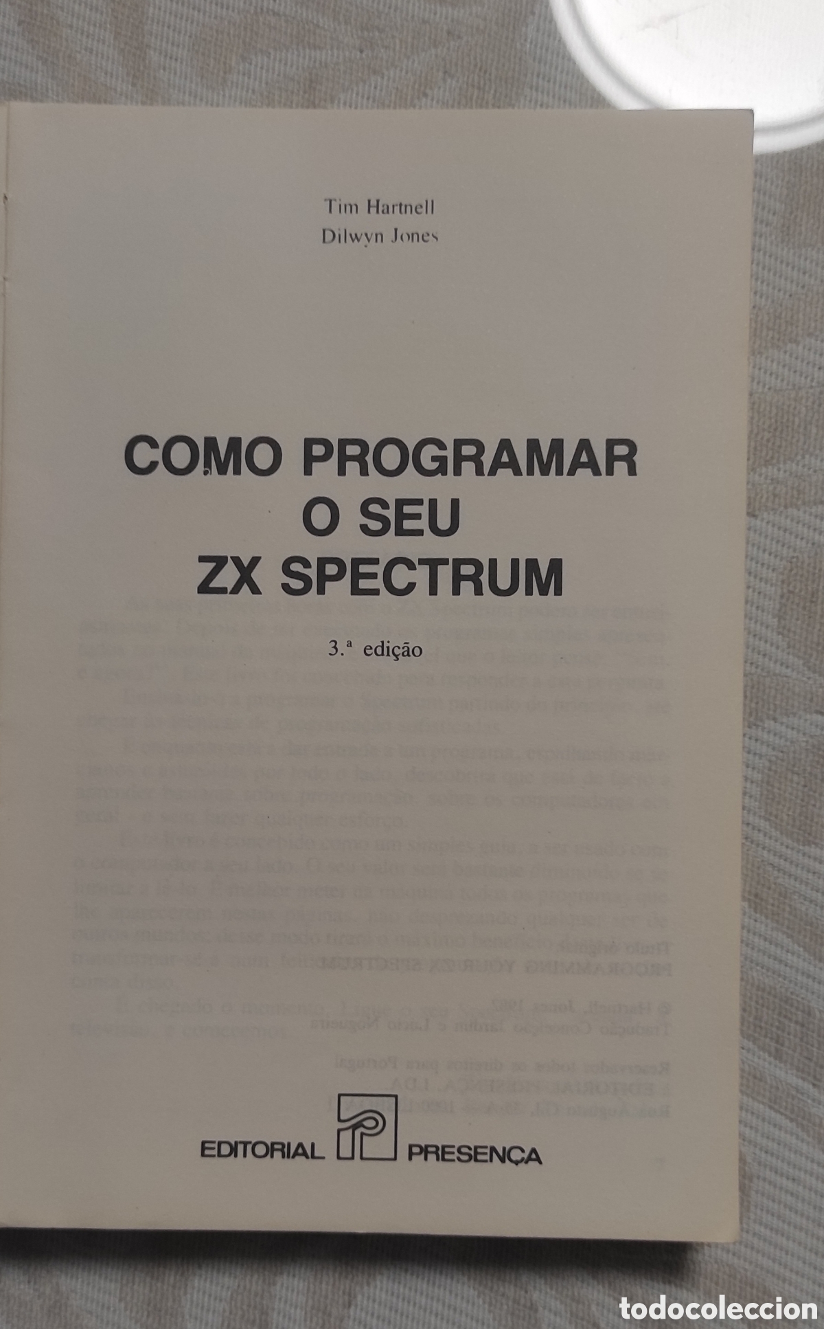 Libros de segunda mano: COMO PROGRAMAR SU SPECTRUM - 1983 - EN PORTUGU&Eacute;S - Foto 2