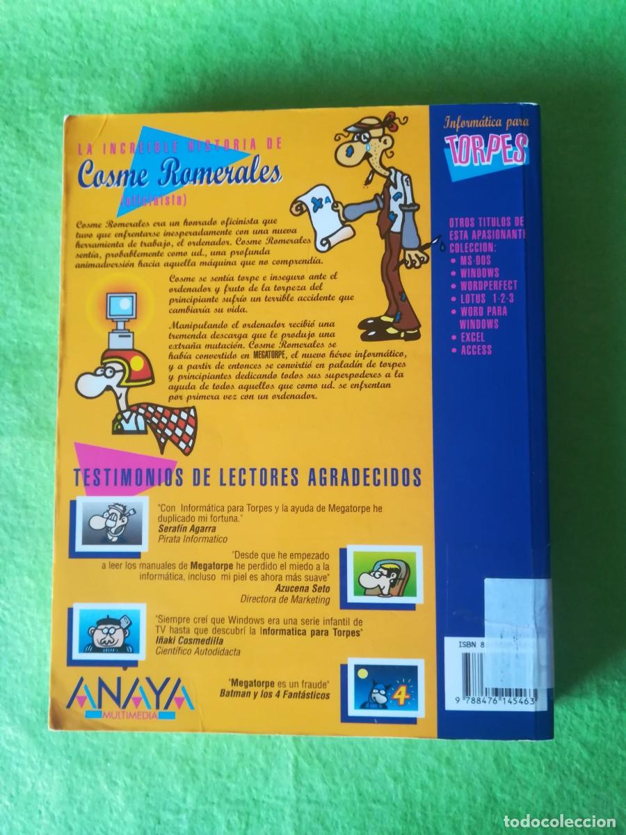 Libros de segunda mano: Introduccion a la informatica para torpes Forges anaya 1993 - Foto 2