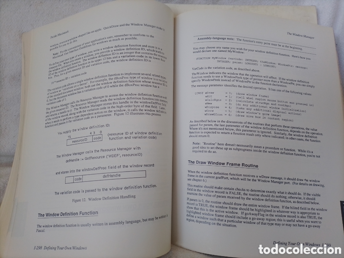 Libros de segunda mano: Apple - Inside Macintosh vol 1 y 2. - Foto 6
