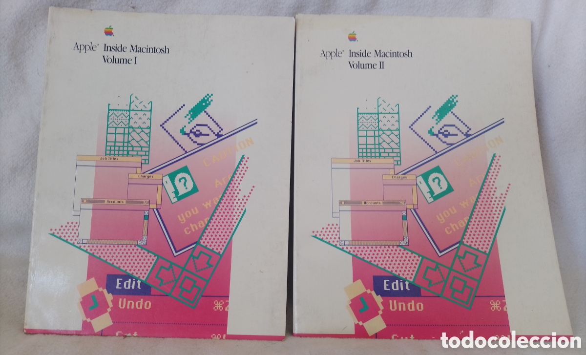 Libros de segunda mano: Apple - Inside Macintosh vol 1 y 2.