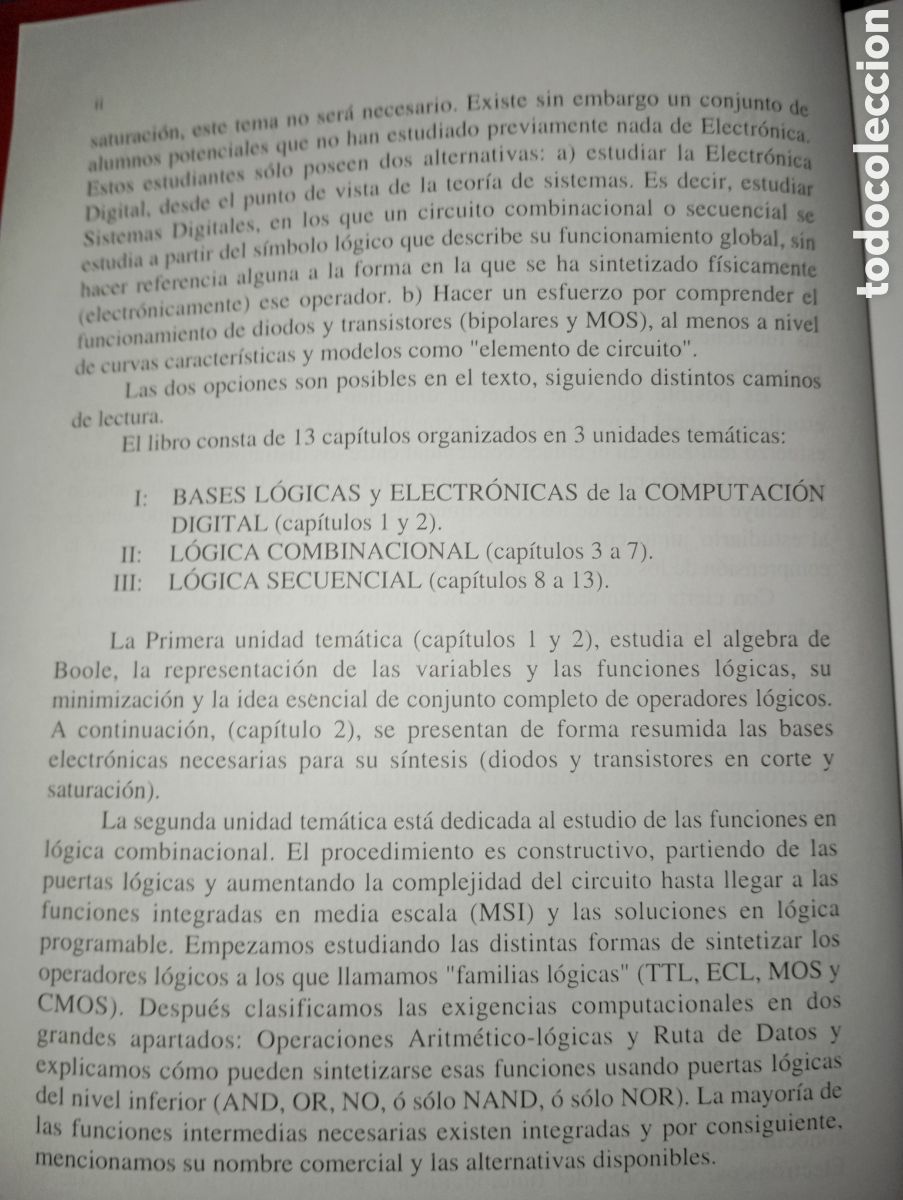 Libros de segunda mano: ELECTRONICA DIGITAL, SANZ Y TORRES. - Foto 7