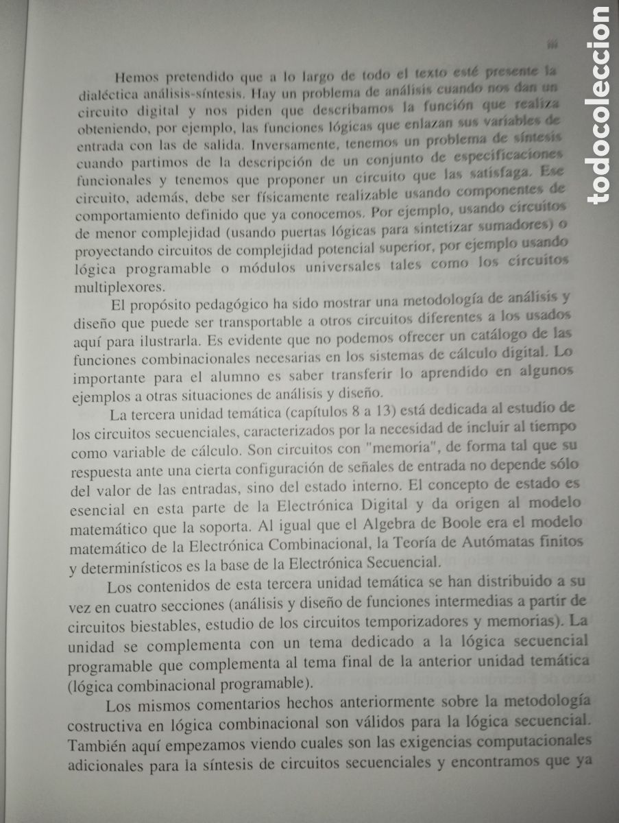 Libros de segunda mano: ELECTRONICA DIGITAL, SANZ Y TORRES. - Foto 8