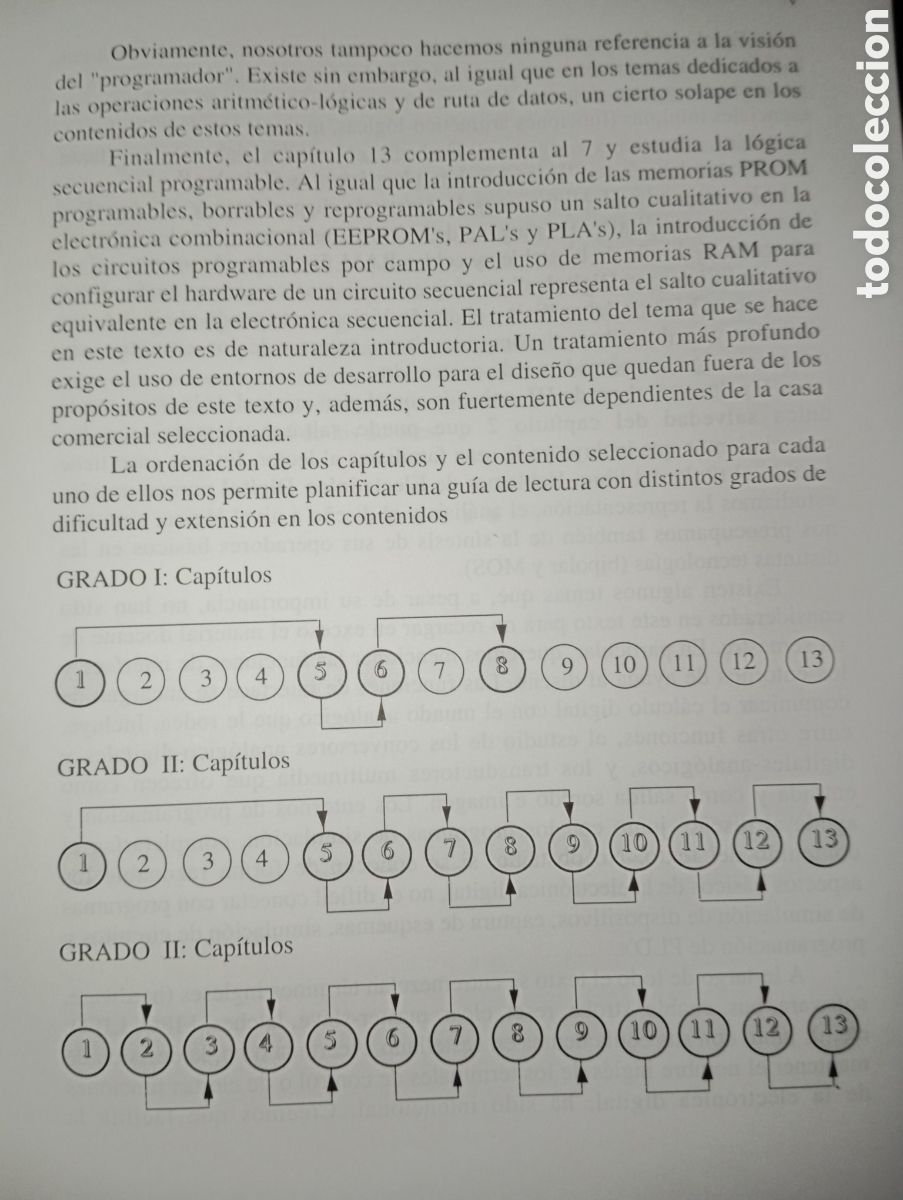 Libros de segunda mano: ELECTRONICA DIGITAL, SANZ Y TORRES. - Foto 10