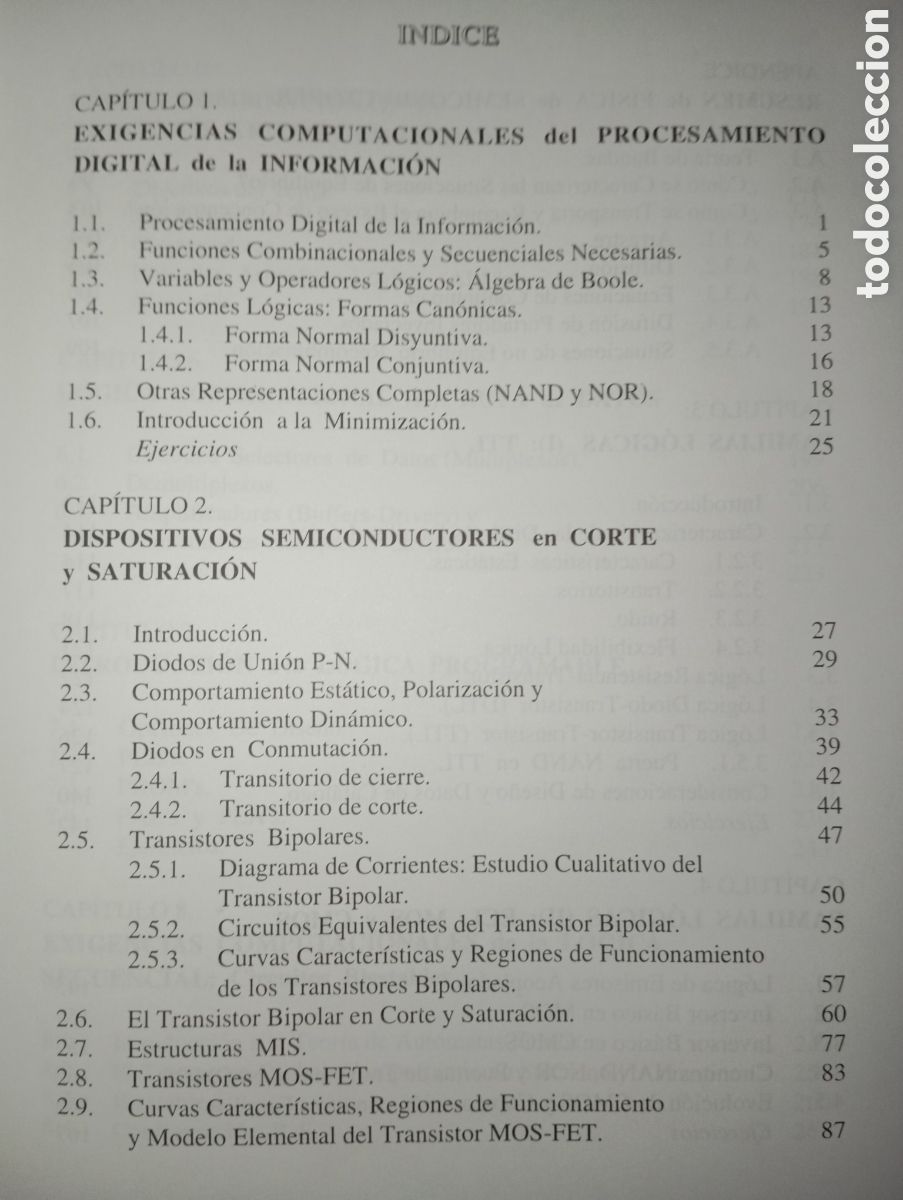 Libros de segunda mano: ELECTRONICA DIGITAL, SANZ Y TORRES. - Foto 13