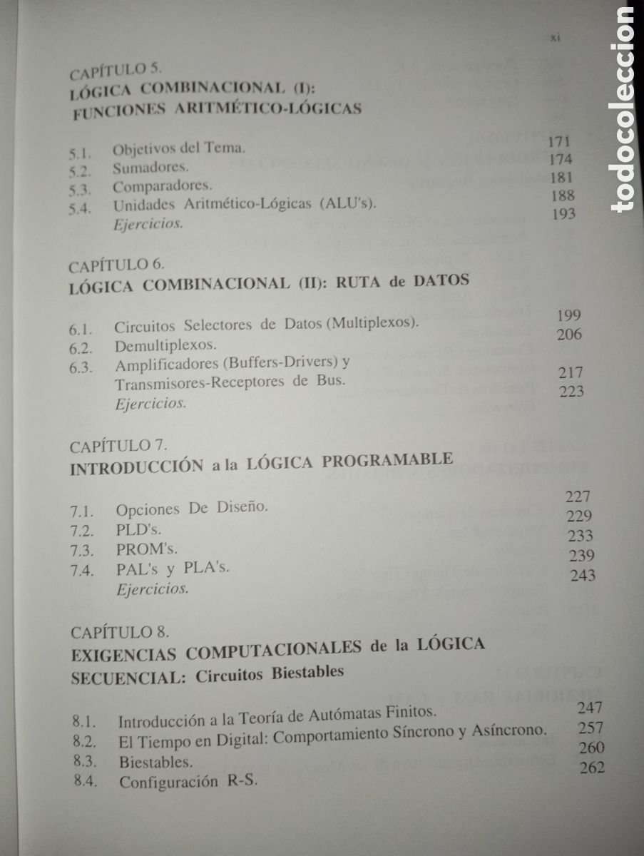 Libros de segunda mano: ELECTRONICA DIGITAL, SANZ Y TORRES. - Foto 15