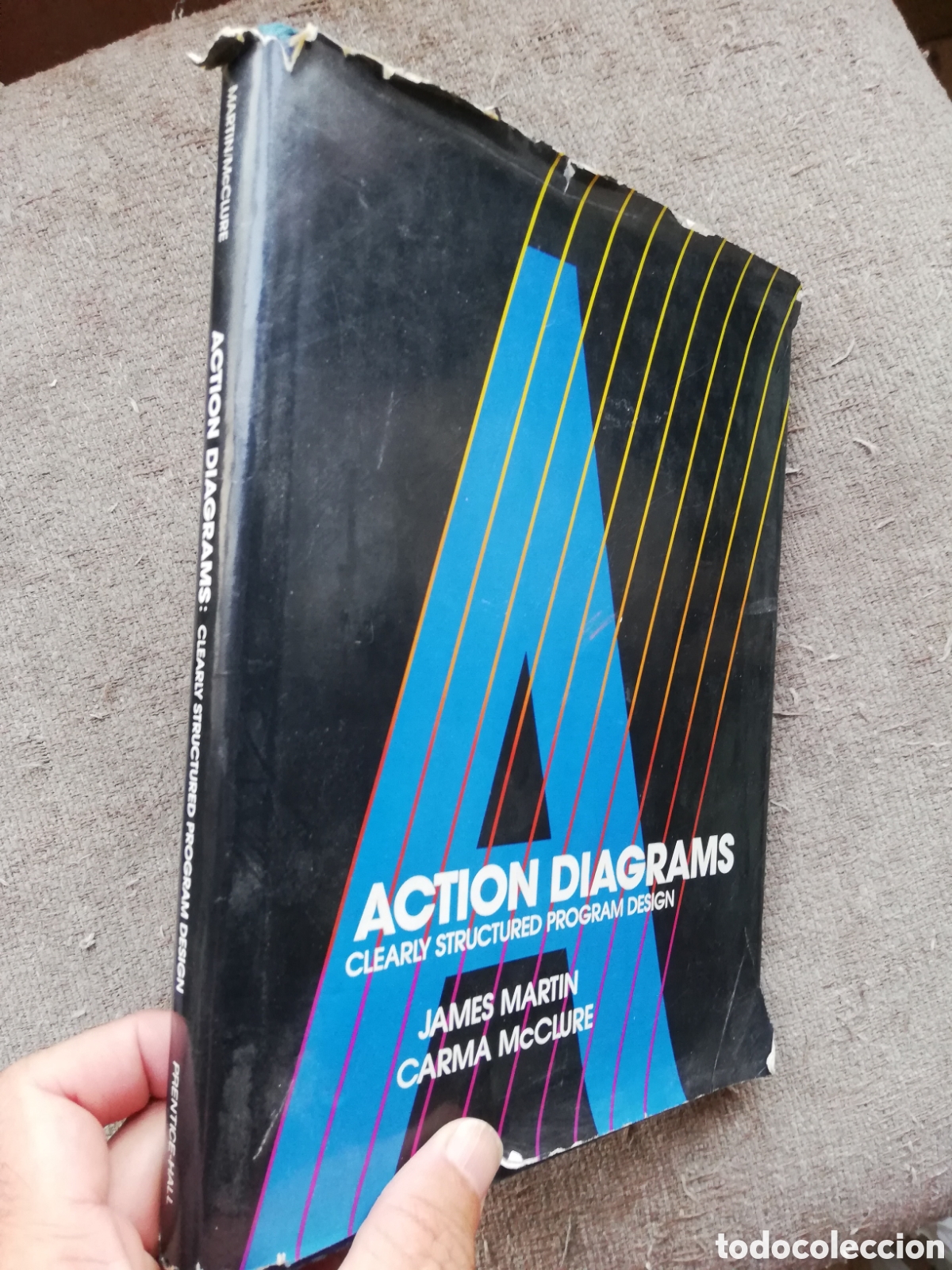 Libros de segunda mano: Action Diagrams. Clearly structured program design, de James Martin y Carma McClure - Foto 2
